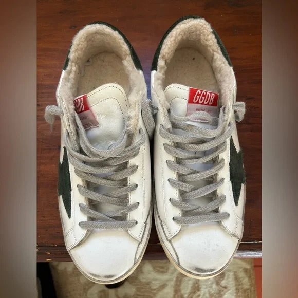 Golden Goose Super Star Shearling Shoes